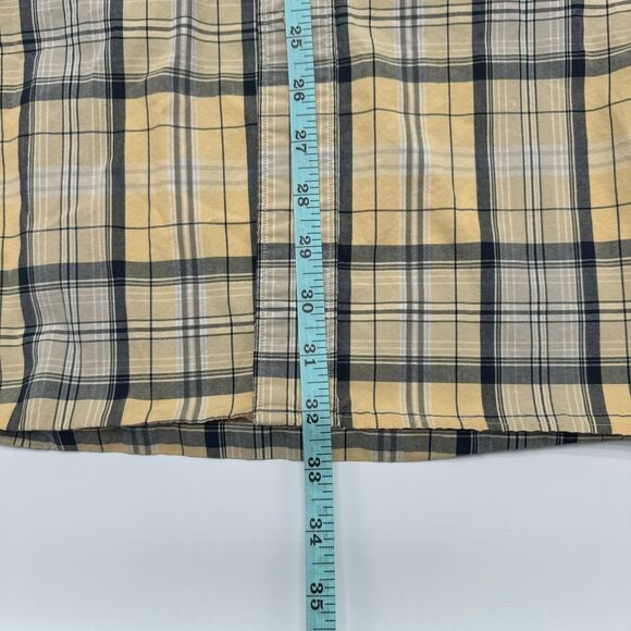 Nautica Men's Plaid Button-Down Shirt Long Sleeve Cotton Casual XLT - Picture 7 of 8